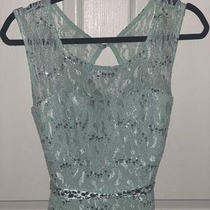 Beautiful Mint Prom Dress